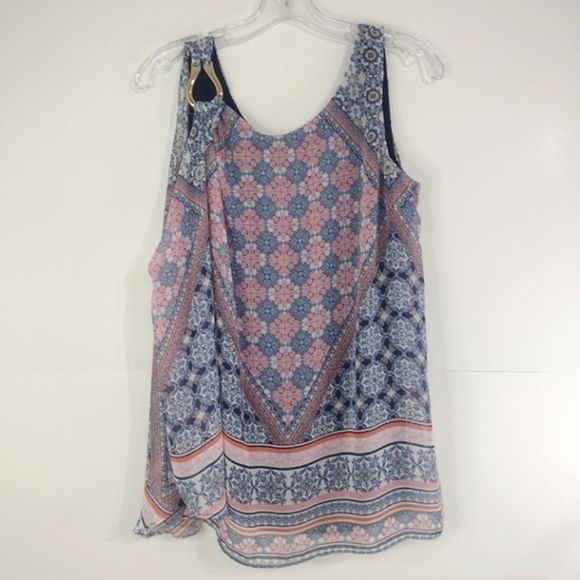 CoCo Blanco women's top sleeveless size (S) - Picture 1 of 12